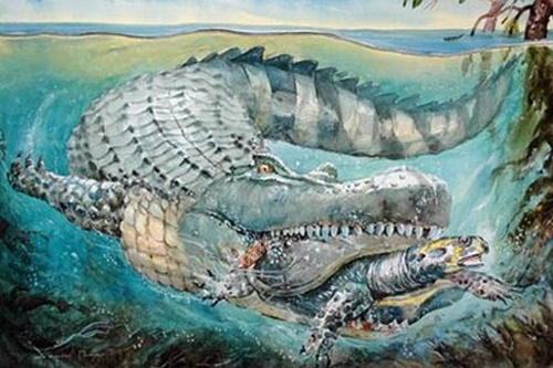 Cá sấu từng là món khoái khẩu của người tiền sử