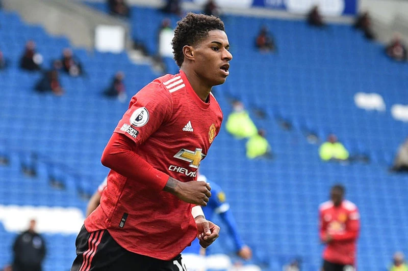 Tiền đạo: Marcus Rashford (M.U).