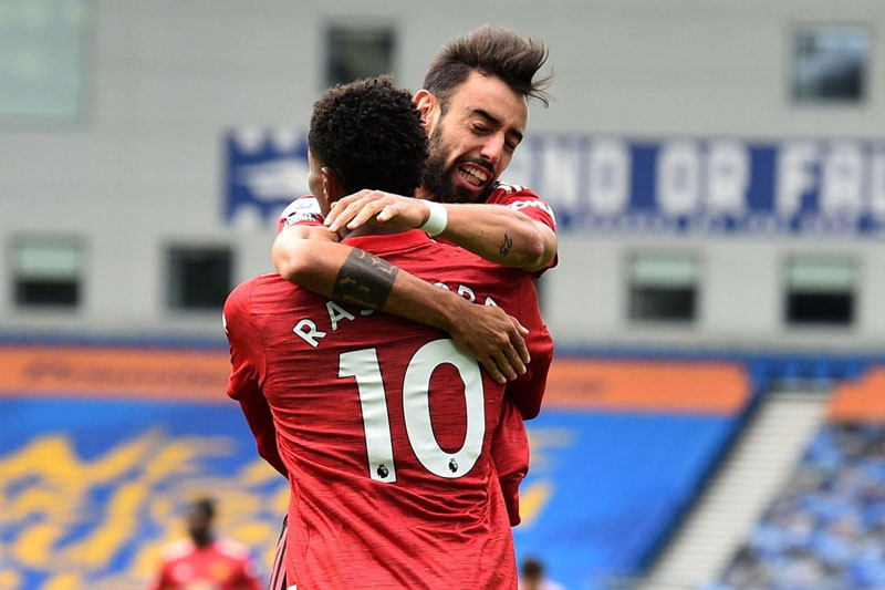 Đội hình tiêu biểu vòng 3 Premier League: Vinh danh Bruno Fernandes, Rashford