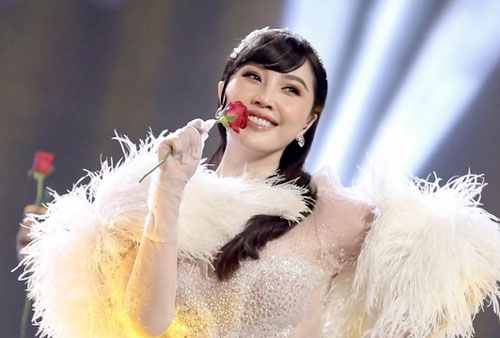 Bảo Thy ép cân để tái xuất