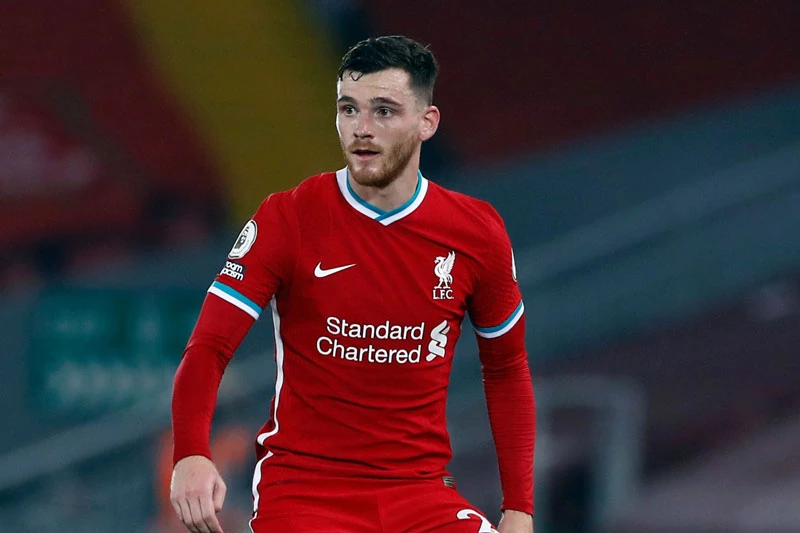 Hậu vệ trái: Andrew Robertson (Liverpool).