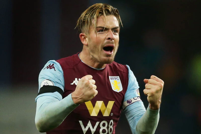 Tiền vệ phải: Jack Grealish (Aston Villa).