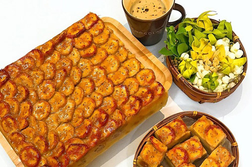 Cách làm bánh chuối nướng cốt dừa thơm ngon khó cưỡng