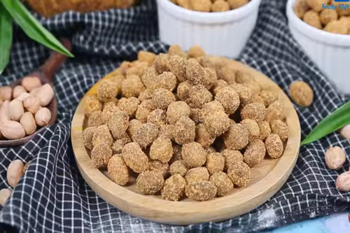 Mê tít món đậu phộng lắc phô mai