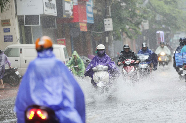 Dự báo thời tiết ngày 29/9: Các khu vực trên cả nước có mưa rào và dông