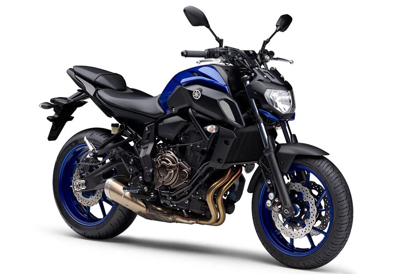 6. Yamaha MT-07 (giá khởi điểm: 7.999 USD, vận tốc tối đa: 214 km/h).