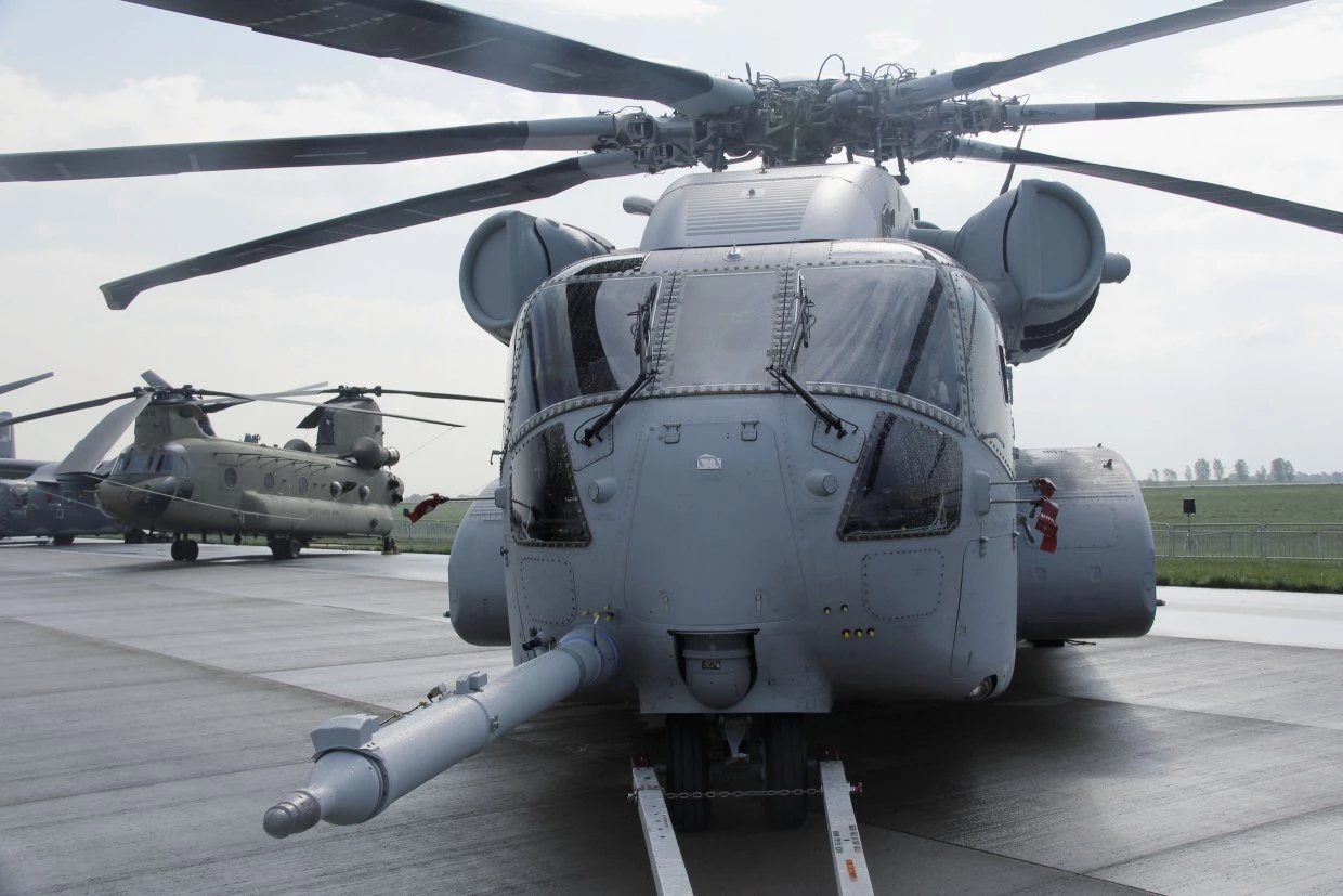 Trực thăng Sikorsky CH-53K King Stallion là một trong những ứng viên cho chương trình STH của Đức. Ảnh: Janes Defense.