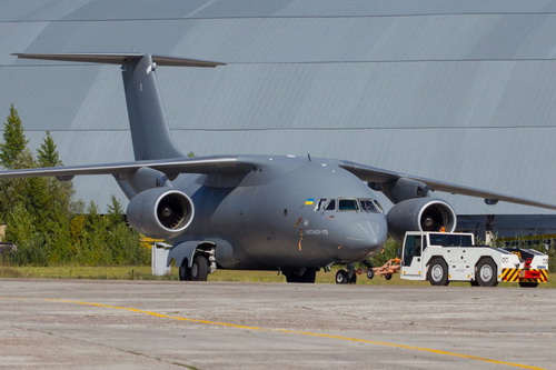 Nguyên mẫu thử nghiệm máy bay vận tải hạng trung An-178 của Ukraine. Ảnh: Defence Blog.