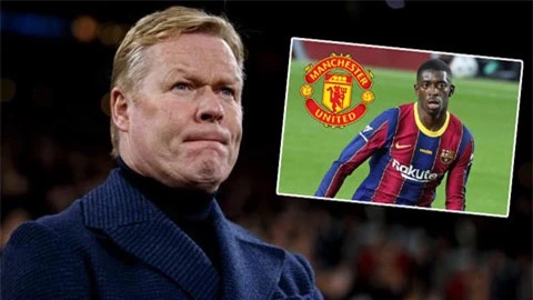 Koeman úp mở về chuyện Dembele sang M.U