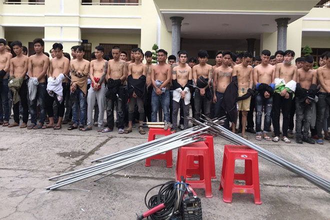 Đồng Nai: Bắt giữ 59 đối tượng chuẩn bị hỗn chiến vì tranh giành đất