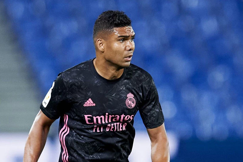 =2. Casemiro (Real Madrid, định giá chuyển nhượng: 57,6 triệu bảng).