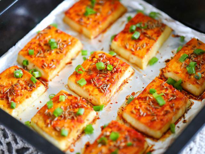 Ngon bất ngờ với món đậu phụ nướng