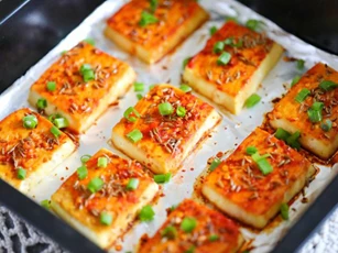 Ngon bất ngờ với món đậu phụ nướng