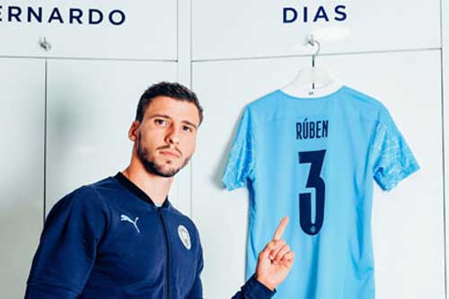 Ruben Dias: Giá kỷ lục cho một thủ lĩnh