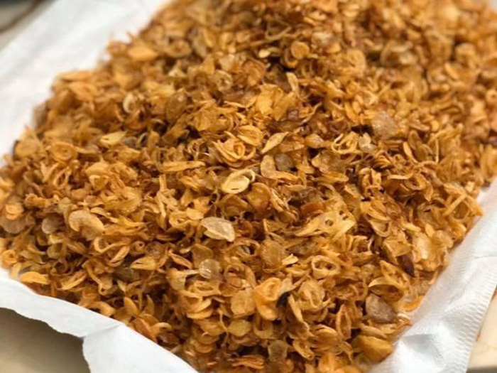 Cách làm hành phi siêu ngon, để vài tháng vẫn giòn thơm