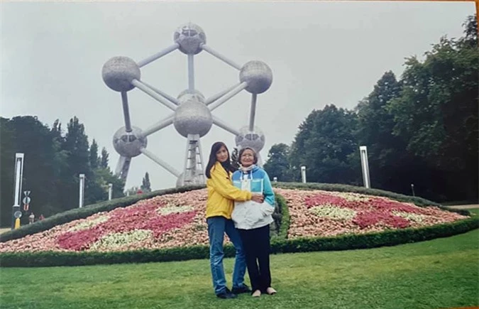 Mô hình phân tử học Atomium - biểu tượng của nước Bỉ là nơi thu hút đông đảo du khách ghé thăm hàng năm.