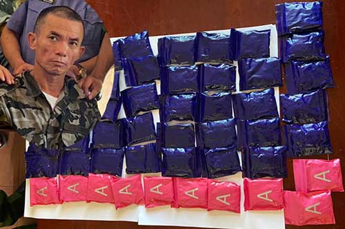 Nghệ An: Xuyên đêm bắt ông trùm ma túy vùng biên cùng 3 bánh heroin