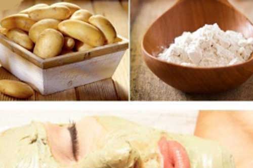 Mặt nạ khoai tây trị mụn, trắng da cực hiệu quả