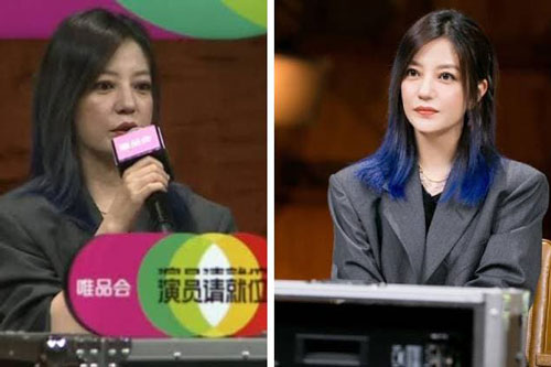 Ảnh thật và ảnh đã qua chỉnh sửa cho thấy nhan sắc khác biệt của Triệu Vy