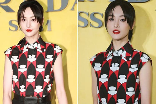 Sau thời gian bị chê nhan sắc 'xuống dốc', Trịnh Sảng bất ngờ xuất hiện với vẻ đẹp 'lên hương'