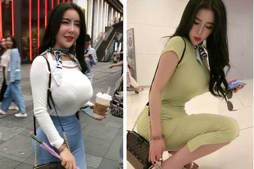 "Hot girl mặt rắn" gây xôn xao TikTok với combo cằm nhọn hoắt + 3 vòng mất cân đối