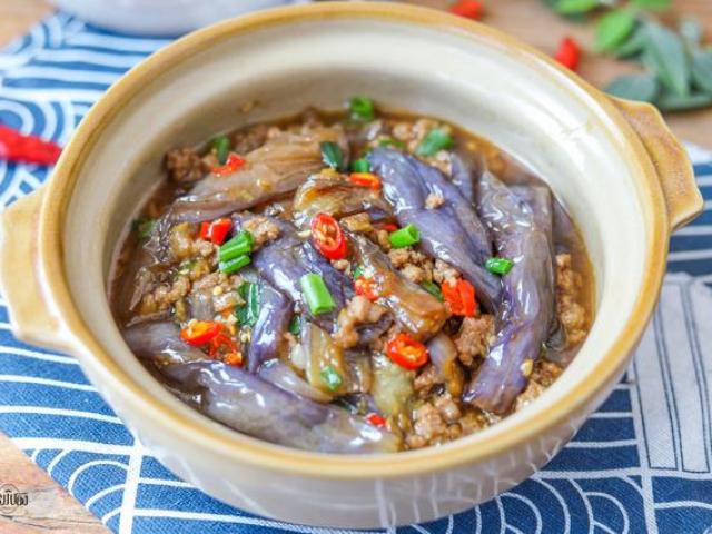 Cách nấu món cà tím chưng thịt thơm mềm ngon miệng đánh bay nồi cơm