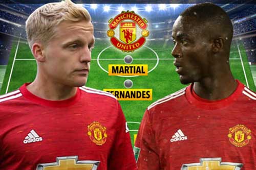 Đội hình M.U ở đại chiến với Tottenham: Van de Beek lần đầu đá chính?