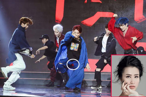 'Gà cưng' của Đông Nhi (Uni5) bị rách quần ngay trên sân khấu và phản ứng sau đó khiến khán giả thích thú