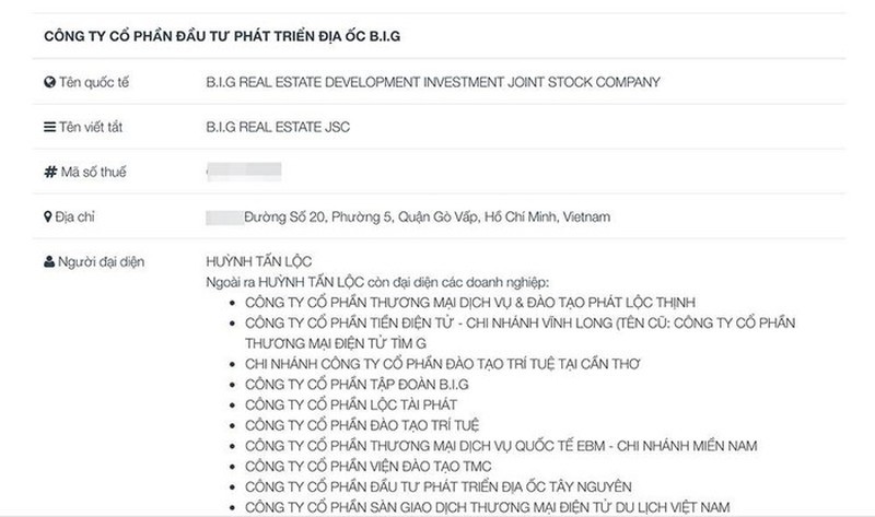 Công an TP HCM truy tìm lãnh đạo Công ty BĐS Hoàng Huỳnh Gia