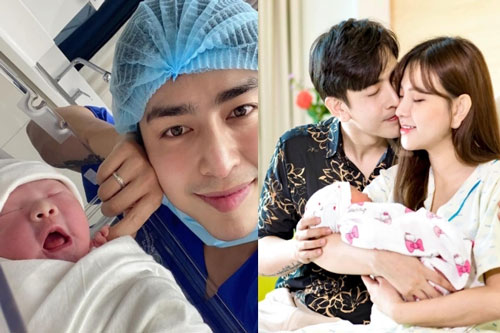 Chồng Thu Thủy khoe rõ mặt con gái