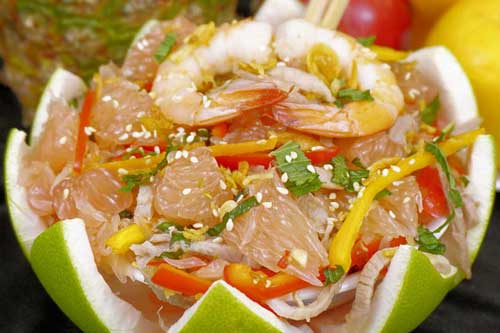 2 cách làm salad bưởi thơm ngon giúp chị em giảm cân, giữ dáng