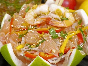 2 cách làm salad bưởi thơm ngon giúp chị em giảm cân, giữ dáng