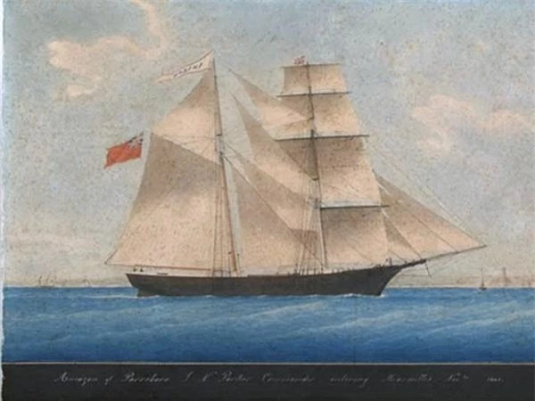 Tàu Mary Celeste. Ảnh: Internet