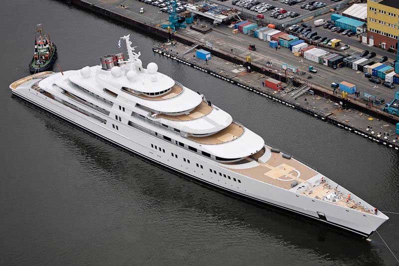 Những siêu du thuyền 'khủng' và đắt giá nhất thế giới