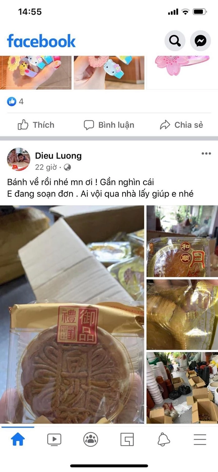 Phát hiện và thu giữ gần 300 chiếc bánh trung thu nhập lậu được rao bán trên mạng xã hội tại Lạng Sơn.