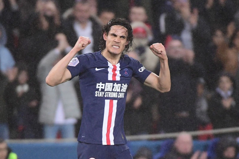 Tiền đạo: Edinson Cavani.