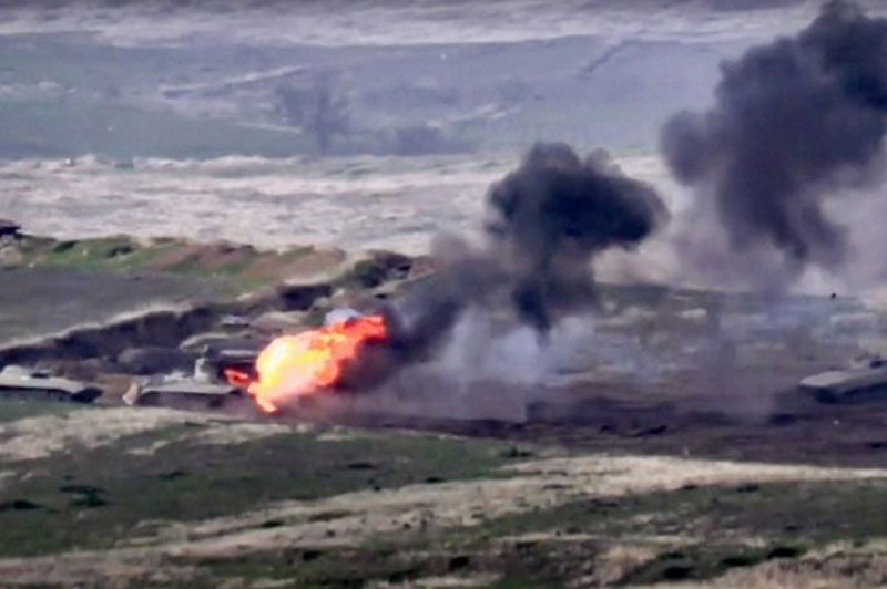 Iran bị tấn công khi giao tranh giữa Armenia-Azerbaijan lan rộng qua biên giới