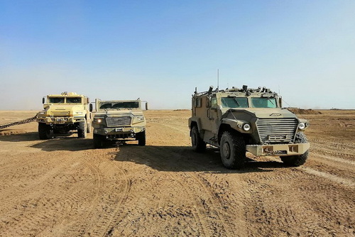 Nga thử nghiệm loạt thiết giáp bánh lốp thế hệ mới dựa trên Tiger