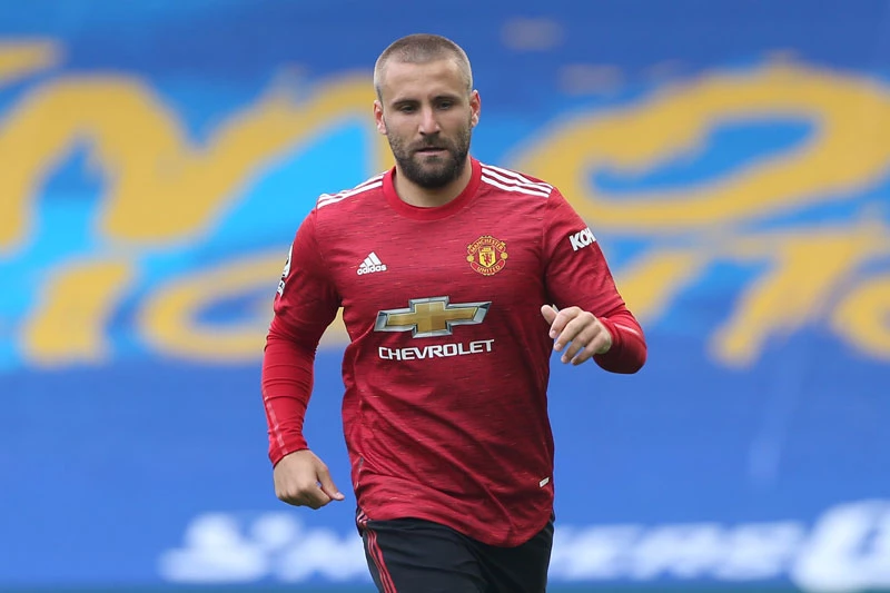 Hậu vệ trái: Luke Shaw.