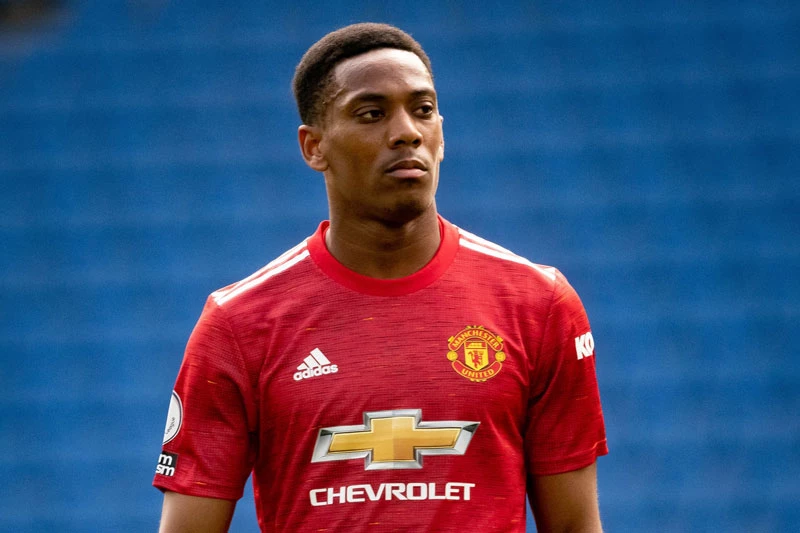 Tiền đạo: Anthony Martial.