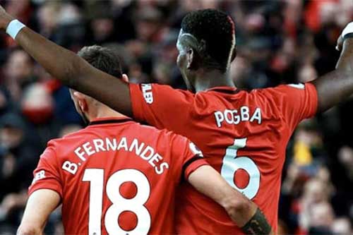 Man United vỡ mộng song tấu Pogba và Fernandes