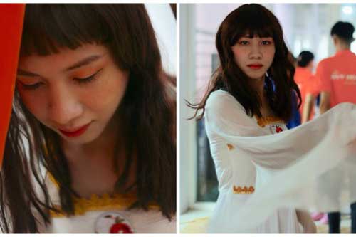 Makeup sương sương giả gái, nam sinh Kiến trúc biến hoá xinh đẹp xuất thần, xem ảnh hậu trường càng bá đạo hơn