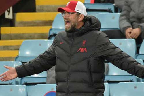 Klopp không hiểu tại sao Liverpool lại thua bẽ bàng trước Aston Villa