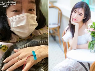 Elly Trần tiết lộ tình hình sức khỏe sau khi gây xôn xao với ảnh khóc trên giường bệnh