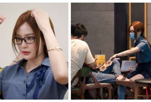 Hiền Hồ cải trang đến rạp phim 'lấy trộm' tiền của fan và nhận phản ứng cực gắt