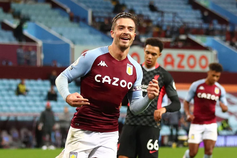 Tiền vệ: Jack Grealish (Aston Villa).