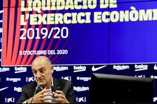 Barca công bố khoản nợ khổng lồ, tăng gấp đôi mùa 2018/19
