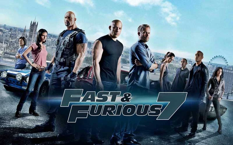 9. Fast & Furious 7 (2015). Doanh thu toàn cầu: 1.516.045.911 USD.