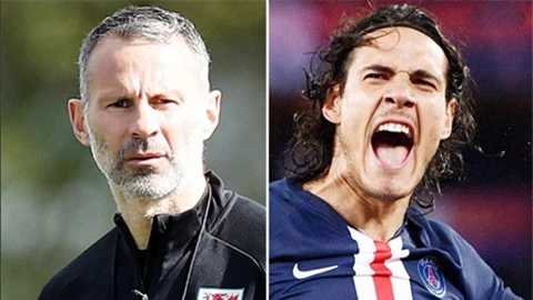 Giggs tin Cavani sẽ giúp hàng công Man United trở nên khó lường hơn