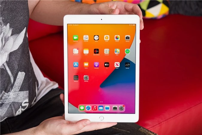 Màn hình iPad 8 có độ phân giải thấp hơn một chút so với iPad Air 4